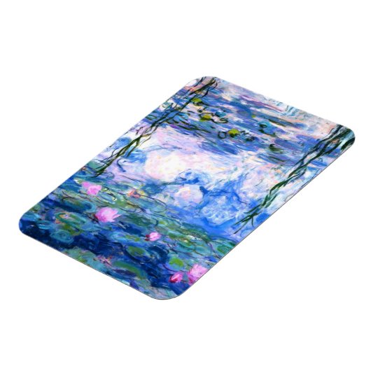 Monet Roze watergelilies Magneet (Linkerzijde)