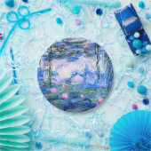 Monet Roze watergelilies Papieren Bordje (Feest)