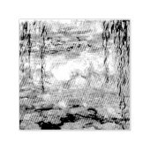Monet Roze watergelilies Zelfinktende Stempel (Design)
