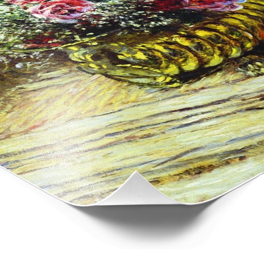 Monet Rozen afdrukken Foto Afdruk (Hoek)