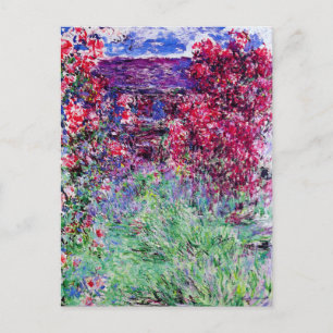 Monet Rozen Briefkaart