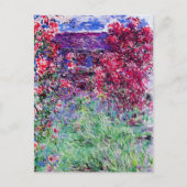 Monet Rozen Briefkaart (Voorkant)