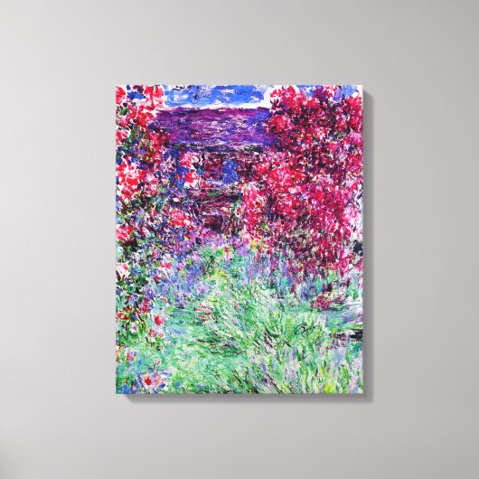 Monet Rozen Canvas Afdruk (Voorkant)