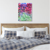 Monet Rozen Canvas Afdruk (Insitu (Slaapkamer))
