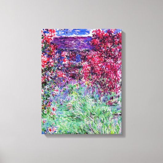 Monet Rozen Canvas Afdruk (Voorkant)