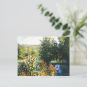 Monet - Rozen in de tuin in Montgeron,  Briefkaart (Staand voorkant)