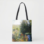 Monet - Rozen in de tuin van Montgeron Tote Bag (Voorkant)