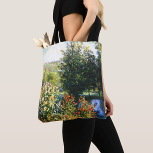 Monet - Rozen in de tuin van Montgeron Tote Bag