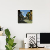 Monet - Rue de La Bavoler Poster (Thuiskantoor)