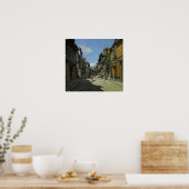 Monet - Rue de La Bavoler Poster (Keuken)