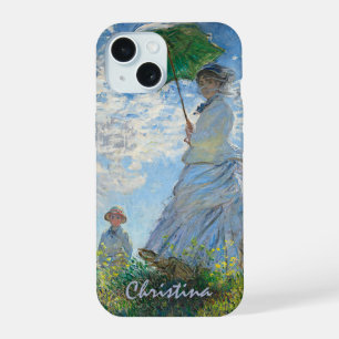 Monet’s Vrouw met een Parasol – Aanpasbaar iPhone 15 Case