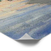 Monet Sailboat French Impressionism Classic Art Poster (Hoek)