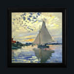Monet - Sailboot in Le Petit-Gennevilliers Cadeaudoosje<br><div class="desc">Claude Monet schilderij,  Sailboot bij Le Petit-Gennevilliers,  cadeaudoos.  VIRGINIA5050,  op maat gemaakte producten en geschenken op www.zazzle.com/virginia5050*,  PaulKleeGiftShop,  InternationalGifts,  RetirementGiftStore,  BirthdayGiftStore,  ILoveGiftStore,  en FloridaGiftStore.zazzle.com/FloridaGiftStore.</div>
