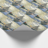 Monet - Sailboot in Le Petit-Gennevilliers Cadeaupapier (Hoek)