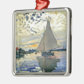 Monet - Sailboot in Le Petit-Gennevilliers Metalen Ornament (Links)
