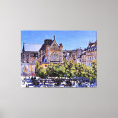 Monet - Saint Germain l'Auxerrois Canvas Afdruk (Voorkant)