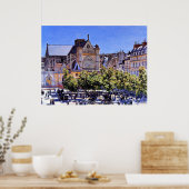 Monet - Saint Germain l'Auxerrois Poster (Keuken)