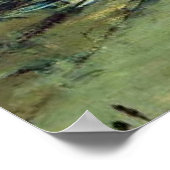 Monet - Saint-Lazare Gare, Normandië Trein, Poster (Hoek)