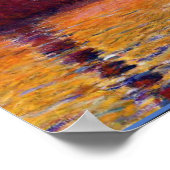 Monet - San Giorgio Maggiore in Dusk, mooie kunst Poster (Hoek)