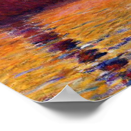 Monet - San Giorgio Maggiore in Dusk Poster (Hoek)