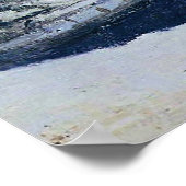 Monet - Sandviken, Noorwegen Poster (Hoek)
