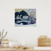Monet - Sandviken, Noorwegen Poster (Keuken)