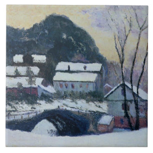 Monet - Sandviken, Noorwegen Tegeltje