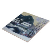 Monet - Sandviken, Noorwegen Tegeltje (Zijkant)