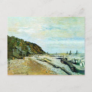 Monet - Scheepswerf bij Honfleur Briefkaart