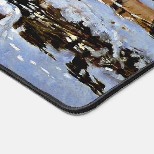 Monet schilderij, De ekster, Bureaumat (Hoek)