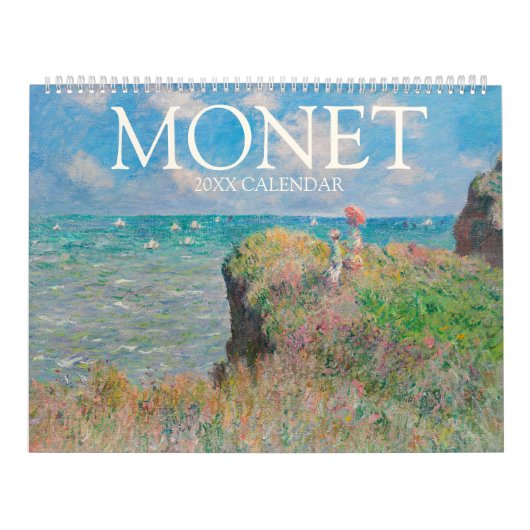 Monet Schilderijen Collectie 2024 Kalender (Hoes)