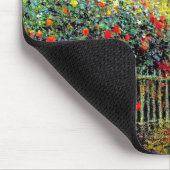 Monet schildert in zijn tuin in Argenteuil Gel Mou Muismat (Hoek)