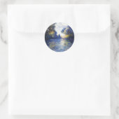 Monet Seine River Fine Art Sticker (Tas)