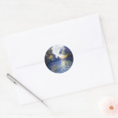 Monet Seine River Fine Art Sticker (Envelop)