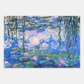 Monet - serie Waterlelies, populaire kunst Inpakpapier Vel (Voorkant 3)