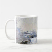 Monet - Sneeuwlandschap bij Argenteuil Koffiemok (Links)