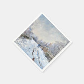 Monet - Sneeuwscène in Argenteuil Servet (Hoek)