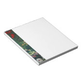 Monet Spring Flowers Bijgewerkt Notitieblok (Schuin)