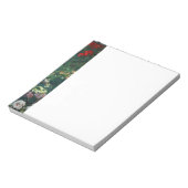 Monet Spring Flowers Bijgewerkt Notitieblok (Linkerzijde)