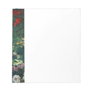 Monet Spring Flowers Bijgewerkt Notitieblok