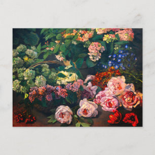 Monet Spring Flowers Briefkaart