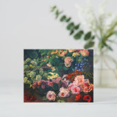 Monet Spring Flowers Briefkaart (Staand voorkant)