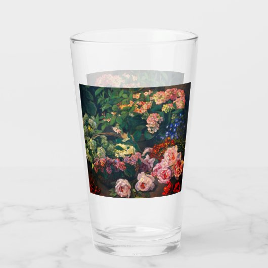 Monet Spring Flowers Glas (Achterkant)