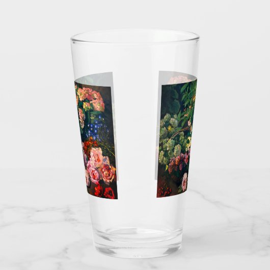Monet Spring Flowers Glas (Links)