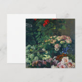 Monet Spring Flowers Kaart (Voorkant / Achterkant)
