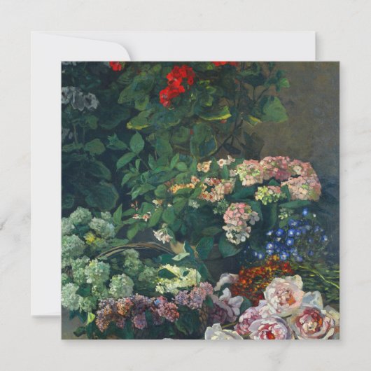 Monet Spring Flowers Kaart (Voorkant)