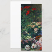 Monet Spring Flowers-kaart (Voorkant / Achterkant)