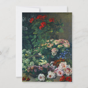 Monet Spring Flowers Kaart