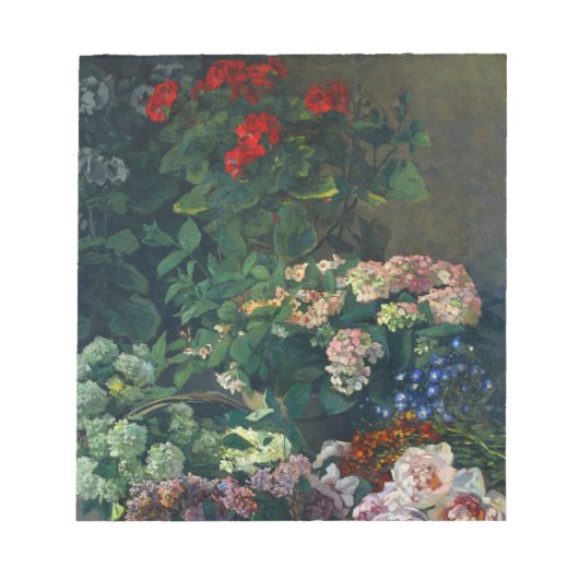 Monet Spring Flowers Notitieblok (Voorkant)