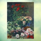 Monet Spring Flowers Raamsticker (Vel 3)